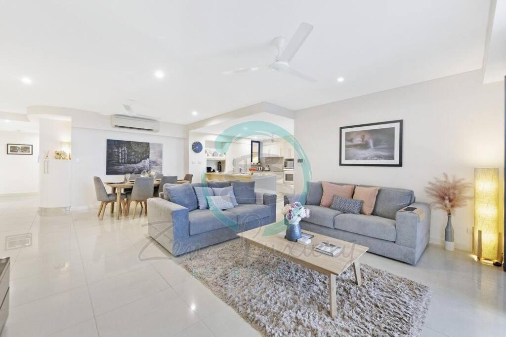 Zen Ocean Charm 3Br Luxury W/Front Apt Pool + Bbq Darwin Exterior foto